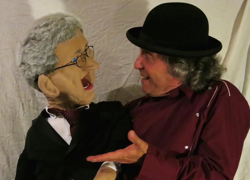James Gordon and Harper puppet